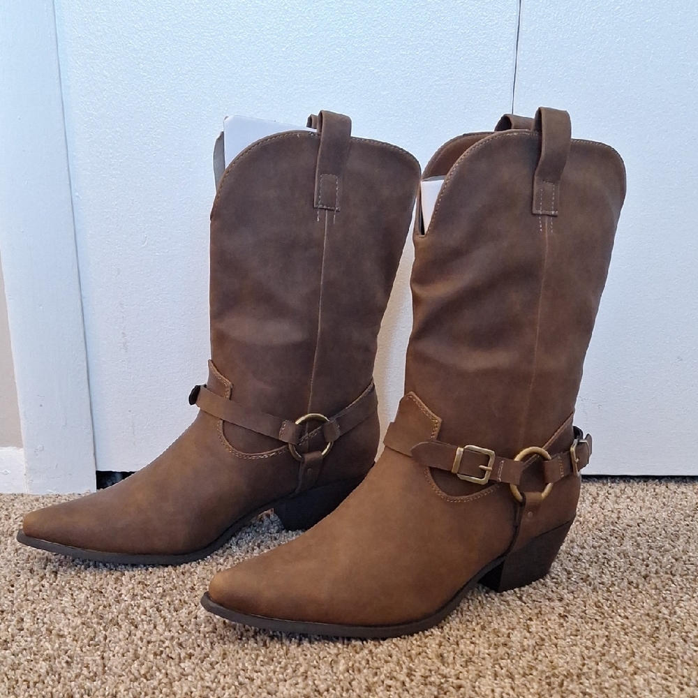 Brown Western Boots